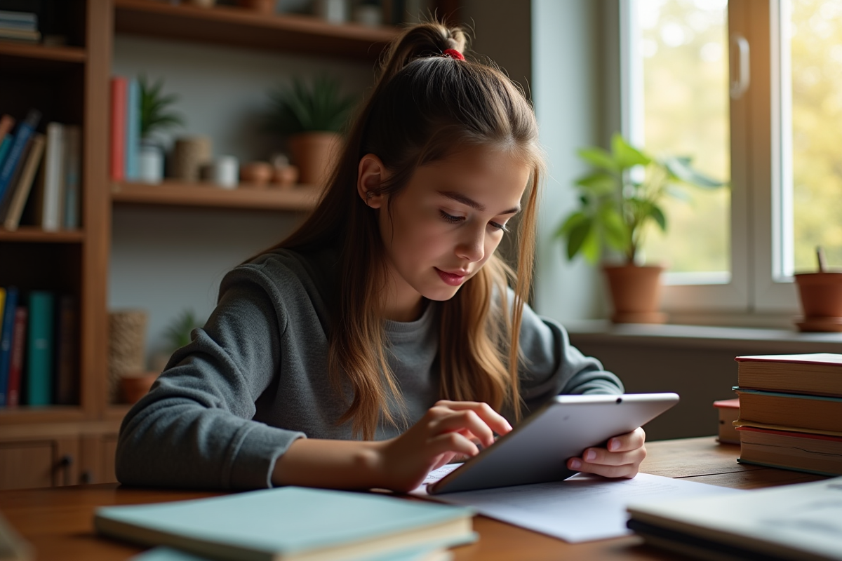 étudiants numériques
